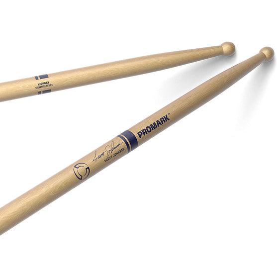 Promark TXDC17W Hickory Scott Johnson Marching Stick-Mai Nguyên Music