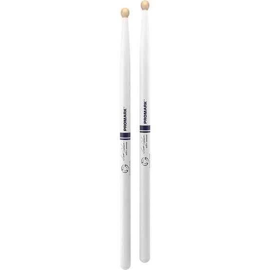 Promark TXDC17W-WHITE Hickory System Blue - Scott Johnson Marching Stick, White-Mai Nguyên Music