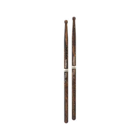Promark TXDCTFW-FG Tim Fairbanks FireGrain Marching Snare Drumstick, Wood Tip-Mai Nguyên Music