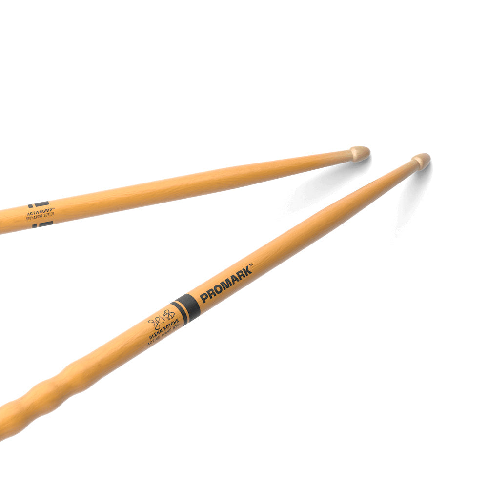 Promark TXGKAWW Hickory Glenn Kotche Active Wave 570 Drumsticks, Wood Tip-Mai Nguyên Music
