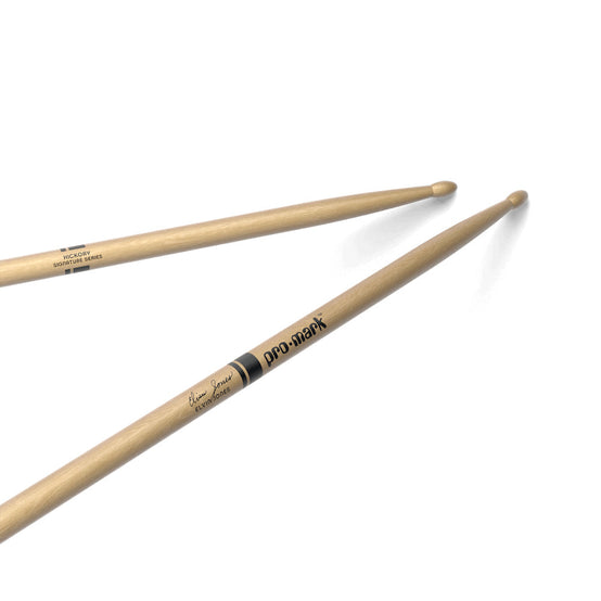 Promark TXJZW Hickory JZ Jazz Elvin Jones Drumsticks, Wood Tip-Mai Nguyên Music