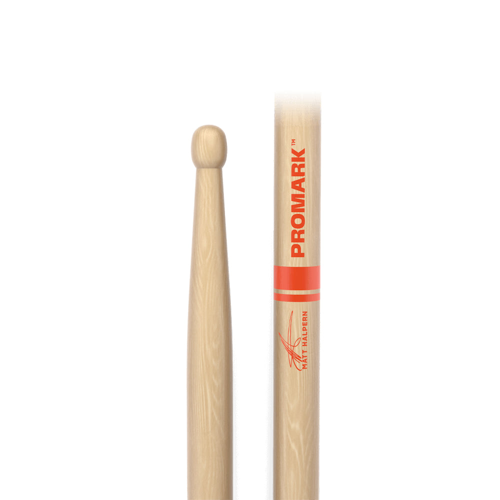 Promark TXMHW Matt Halpern Hickory Drumsticks, Wood Tip-Mai Nguyên Music