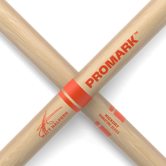 Promark TXMHW Matt Halpern Hickory Drumsticks, Wood Tip-Mai Nguyên Music