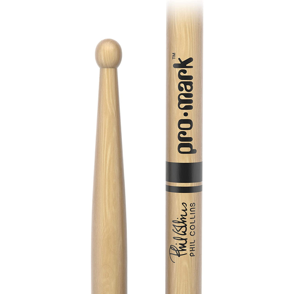 Promark TXPCW Hickory PC Phil Collins Drumsticks, Wood Tip-Mai Nguyên Music