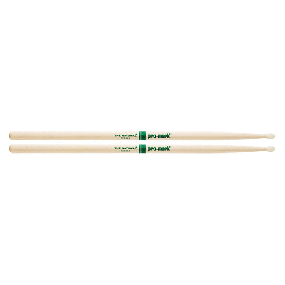 Promark TXR5AN Hickory 5A The Natural Nylon Tip Drumstick-Mai Nguyên Music