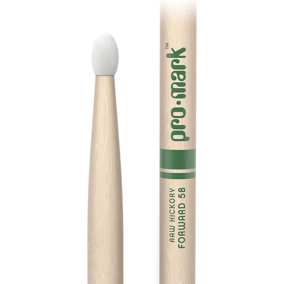 Promark TXR5BN Hickory 5B The Natural Nylon Tip Drumstick-Mai Nguyên Music