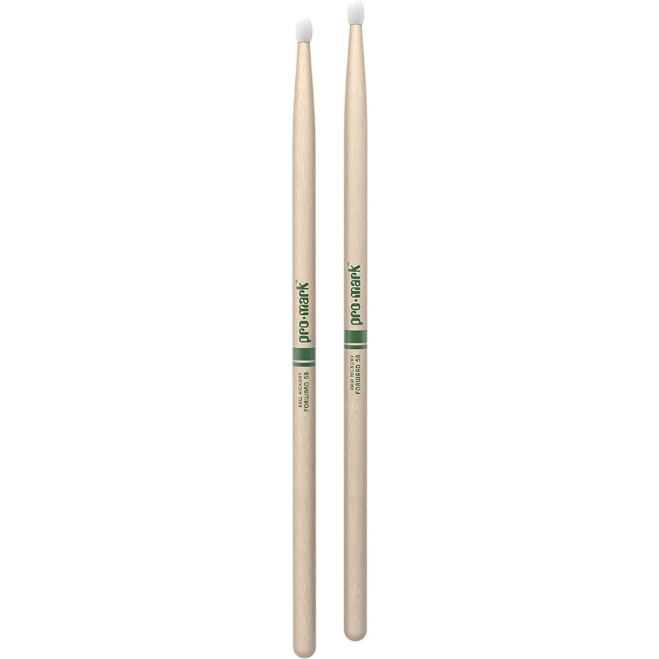 Promark TXR5BN Hickory 5B The Natural Nylon Tip Drumstick-Mai Nguyên Music