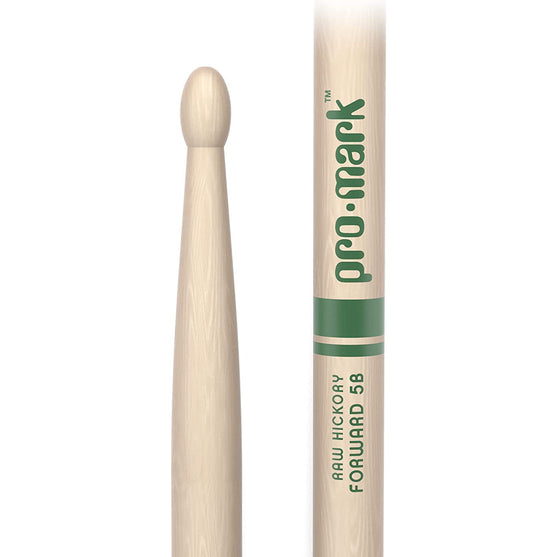 Promark TXR5BW Hickory 5B The Natural Wood Tip Drumstick-Mai Nguyên Music