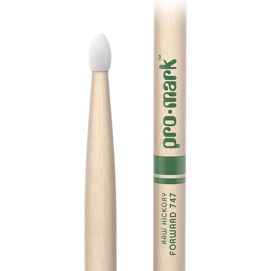 Promark TXR747N Hickory 747 The Natural Nylon Tip Drumstick-Mai Nguyên Music
