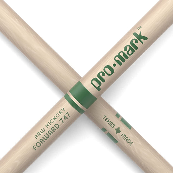 Promark TXR747N Hickory 747 The Natural Nylon Tip Drumstick-Mai Nguyên Music