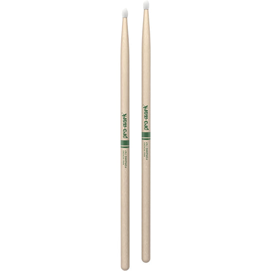 Promark TXR747N Hickory 747 The Natural Nylon Tip Drumstick-Mai Nguyên Music
