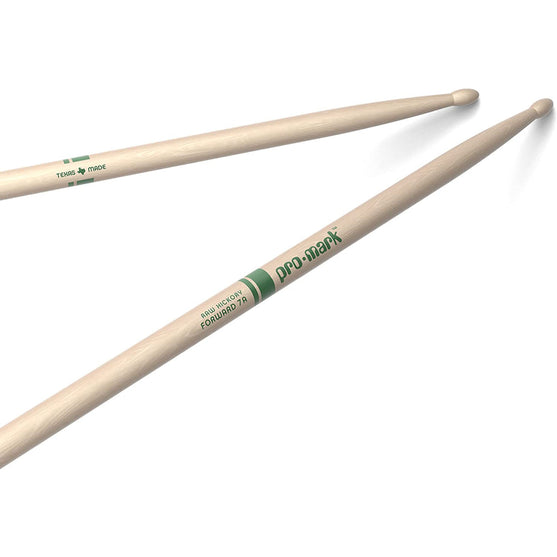 Promark TXR7AW Hickory 7A The Natural Wood Tip Drumstick-Mai Nguyên Music