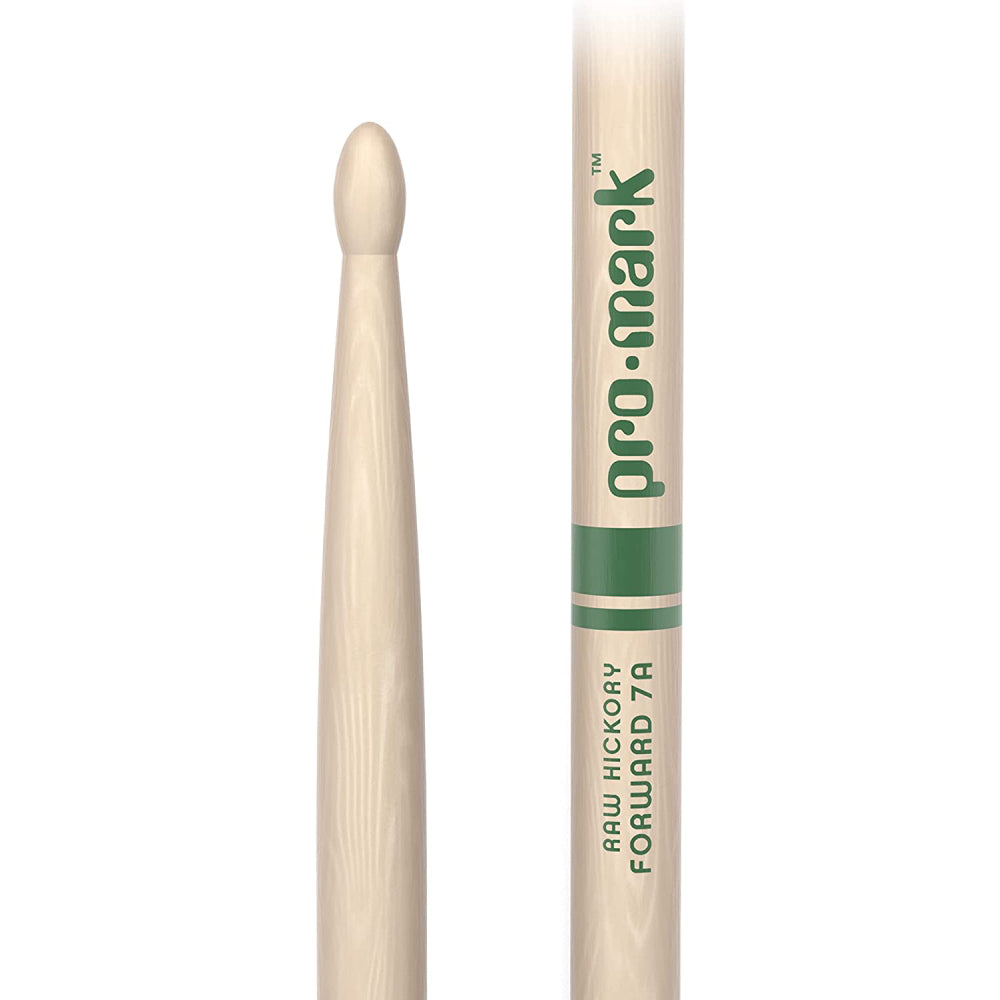 Promark TXR7AW Hickory 7A The Natural Wood Tip Drumstick-Mai Nguyên Music