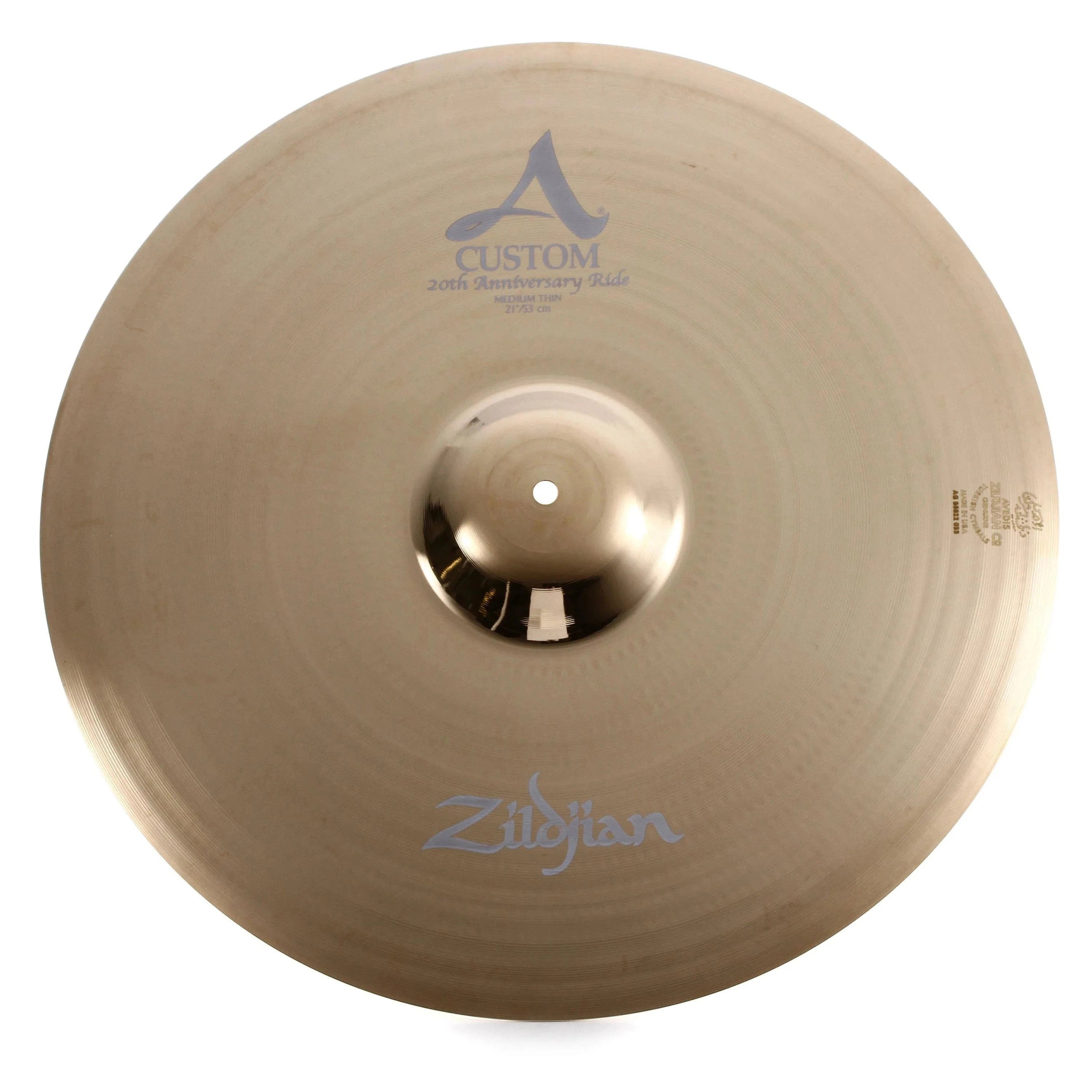 Ride Cymbal Zildjian A Custom 20th Anniversary-Mai Nguyên Music