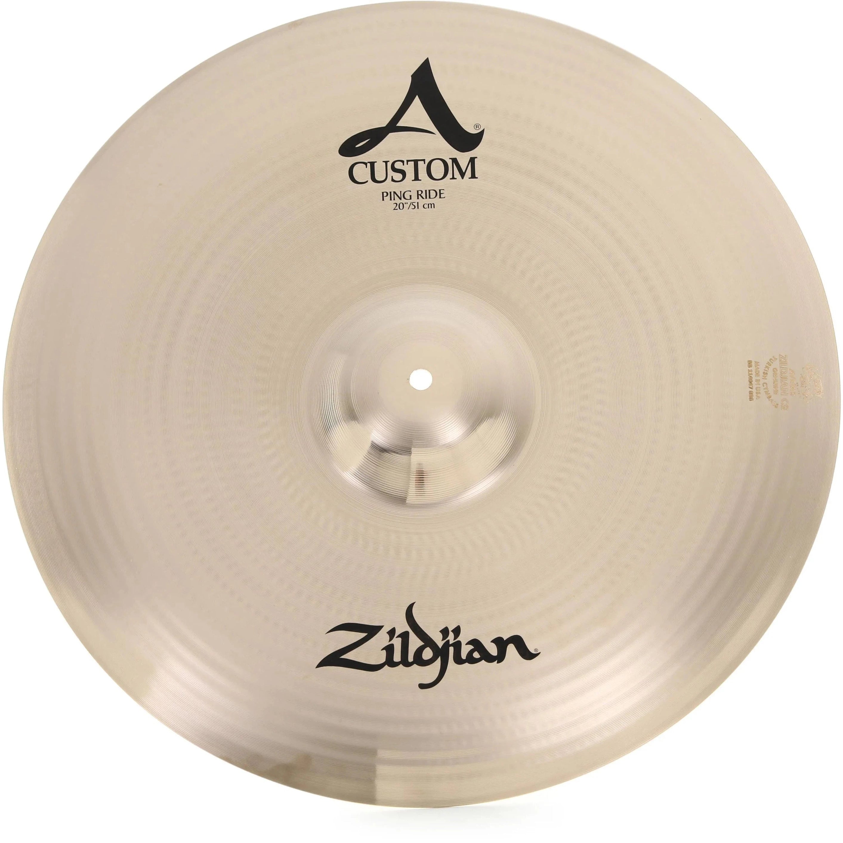 Ride Cymbal Zildjian A Custom Ping-Mai Nguyên Music