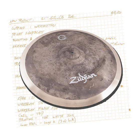 Ride Cymbal Zildjian Concert Shop Articulation-Mai Nguyên Music