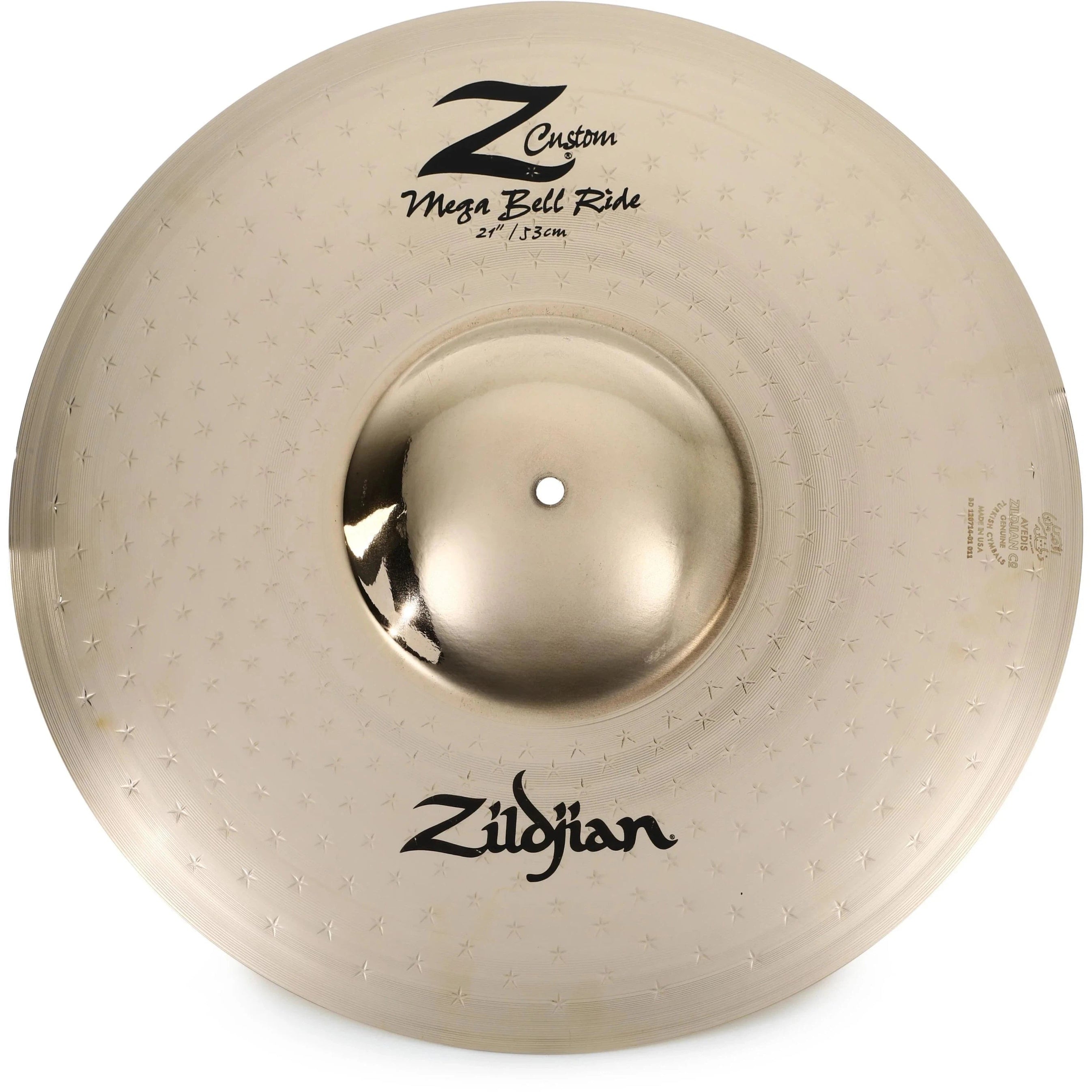 Ride Cymbal Zildjian Z Custom Mega Bell-Mai Nguyên Music