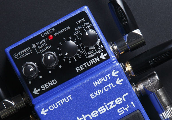 Pedal Guitar Synthesizer Boss SY-1