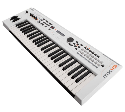 Synthersizer/Controller Yamaha MX49 49-Key, White