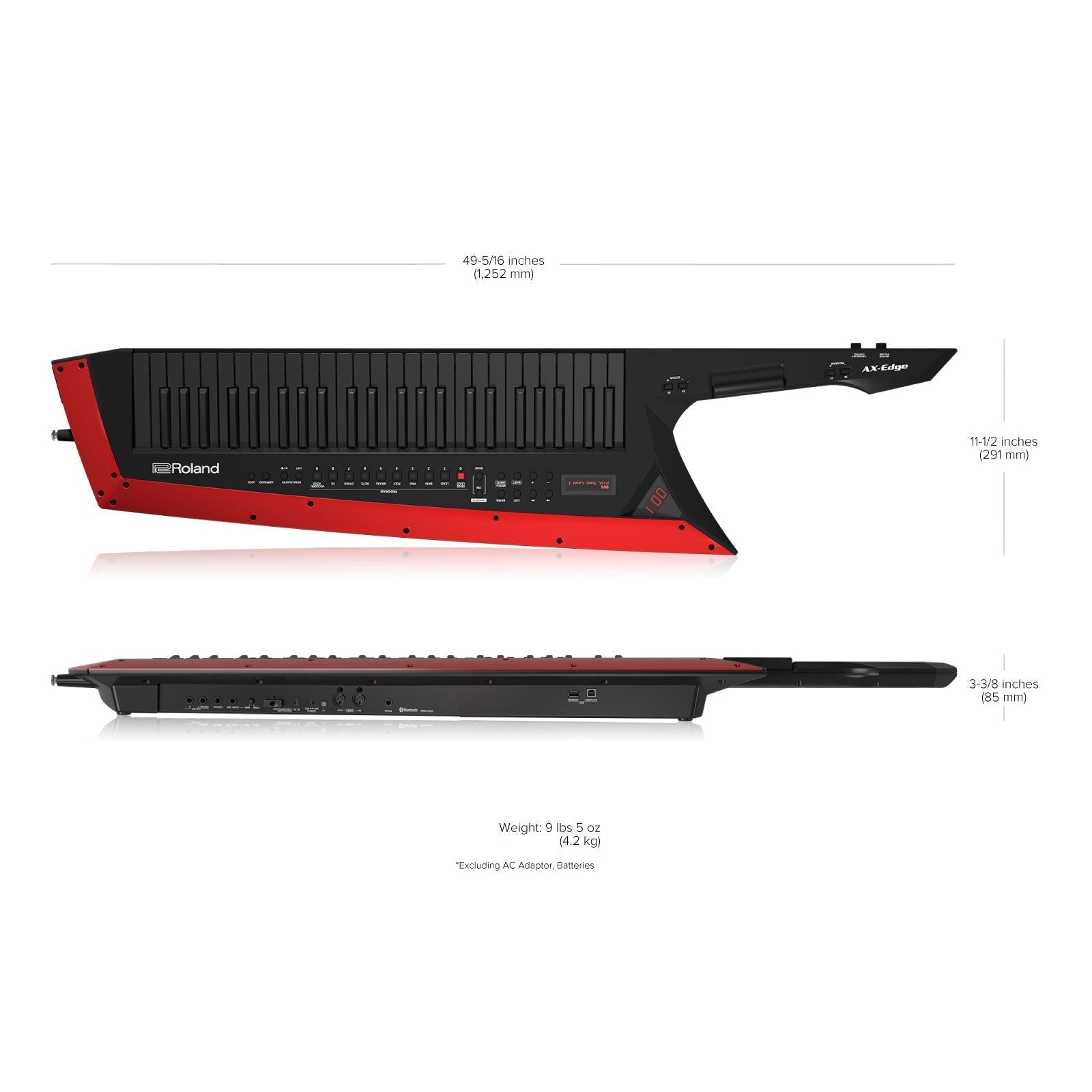 Synthesizer Keytar Roland AX-Edge-Mai Nguyên Music