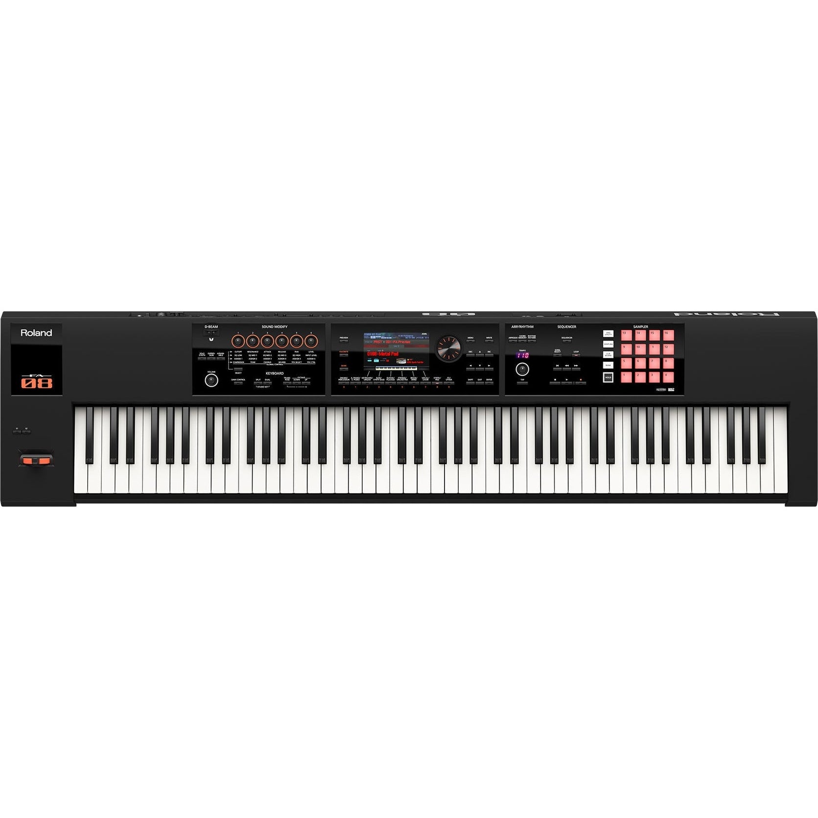 Synthesizer Music Workstation Roland FA-08-Mai Nguyên Music
