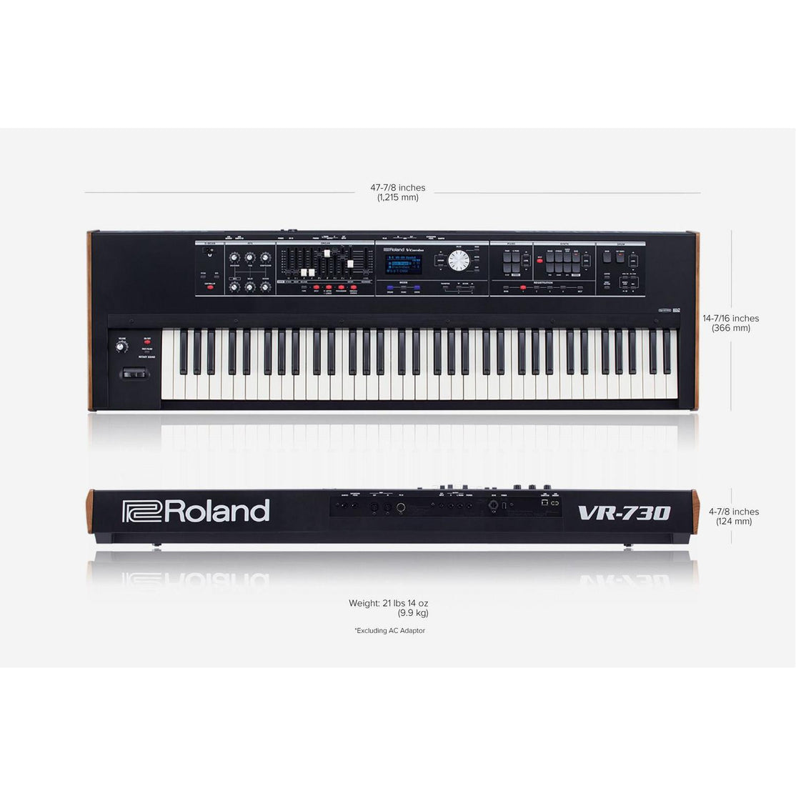 Synthesizer Roland V-Combo VR-730 Live Performance 73-Phím-Mai Nguyên Music
