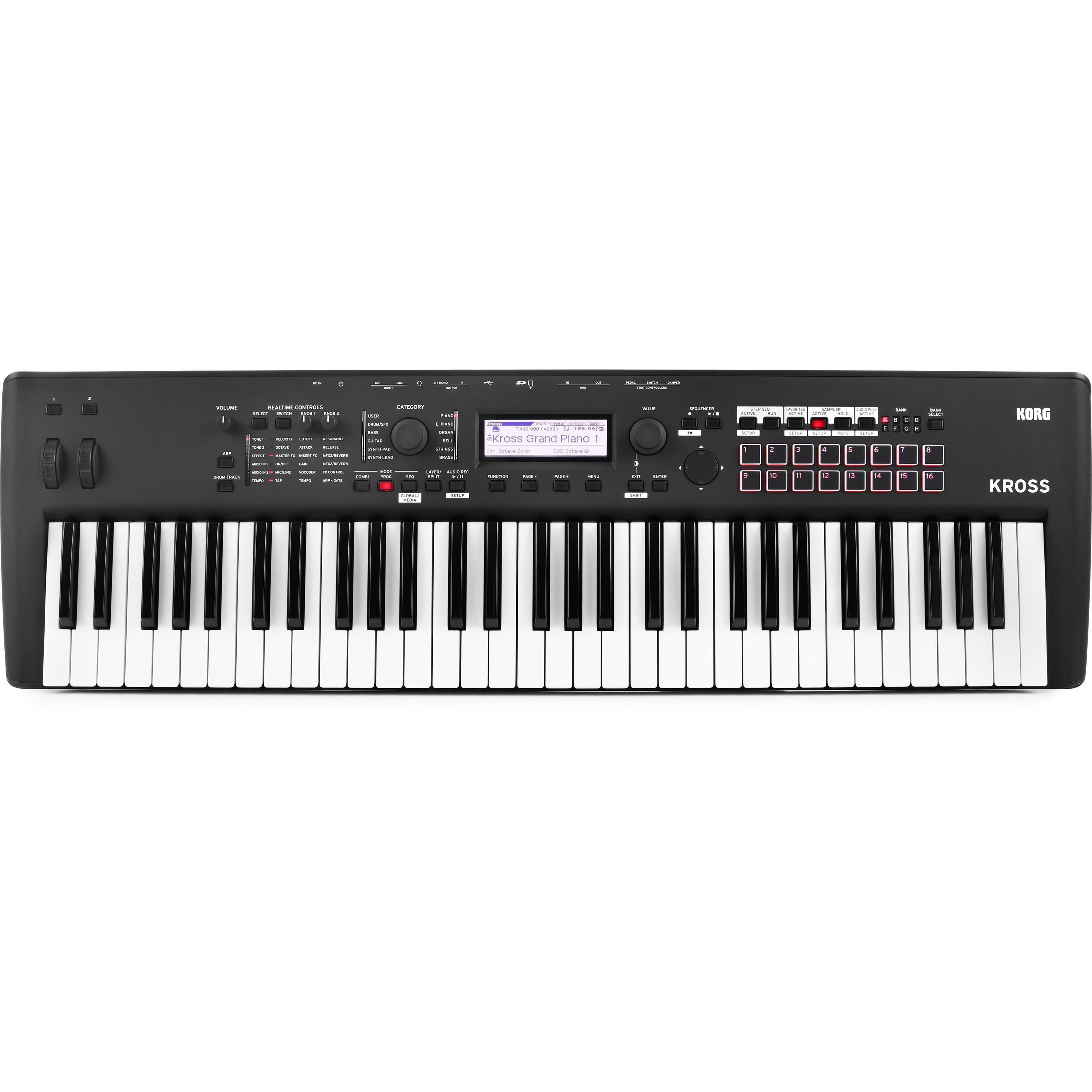 Synthesizer Workstation Korg Kross 2 61-Phím-Mai Nguyên Music