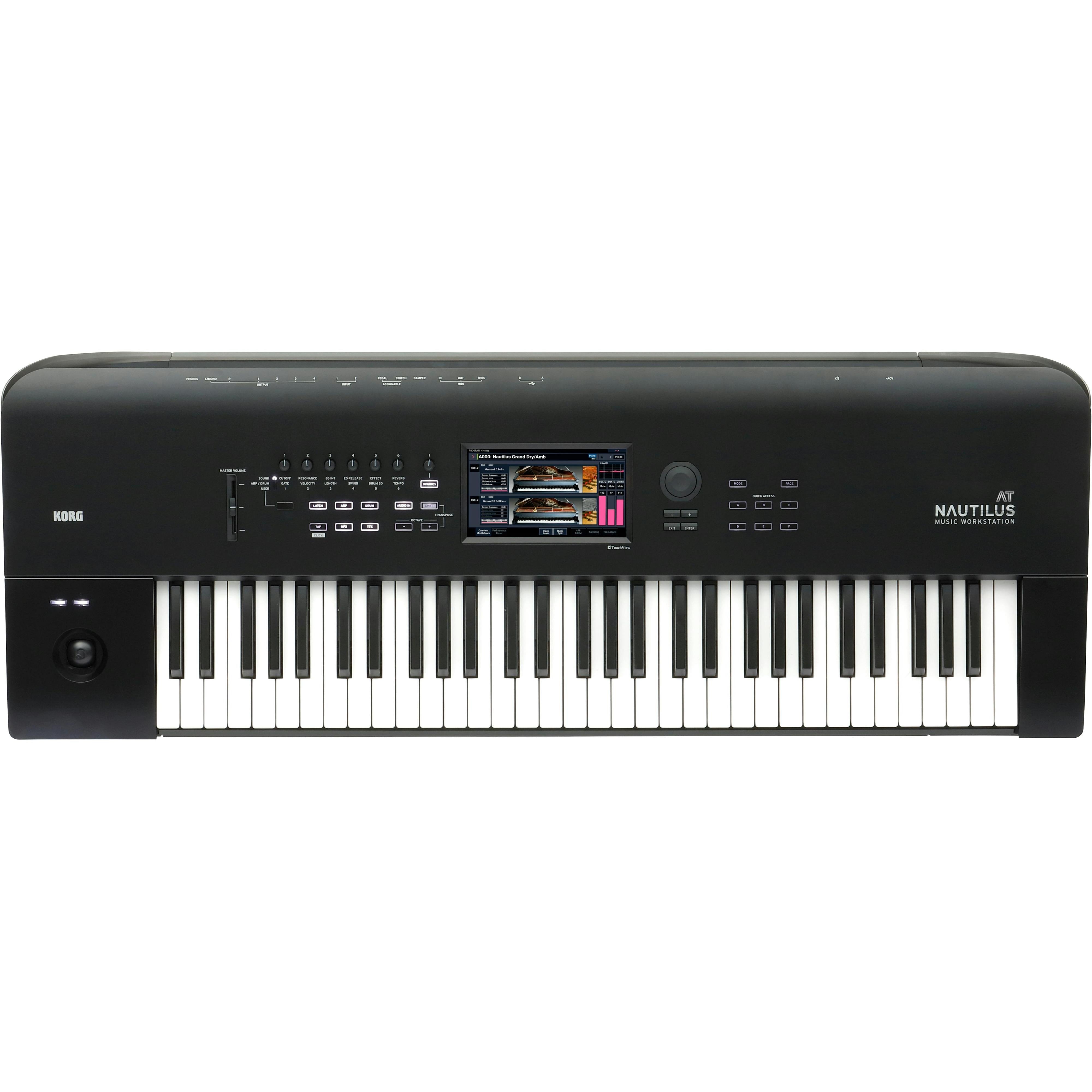 Đàn Synthesizer Workstation Korg Nautilus 61AT 61-Phím w/Aftertouch-Mai Nguyên Music