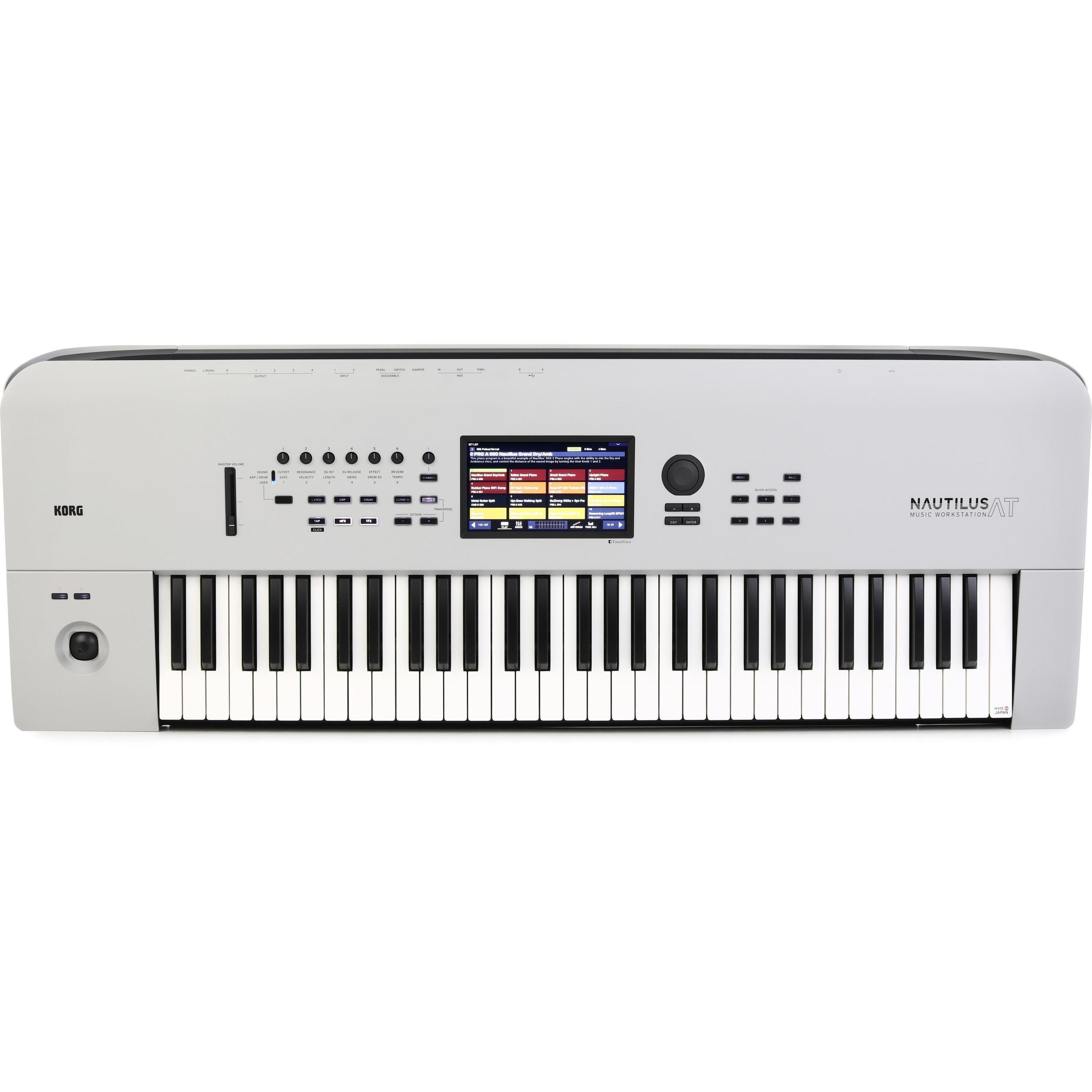 Đàn Synthesizer Workstation Korg Nautilus 61AT 61-Phím w/Aftertouch-Mai Nguyên Music
