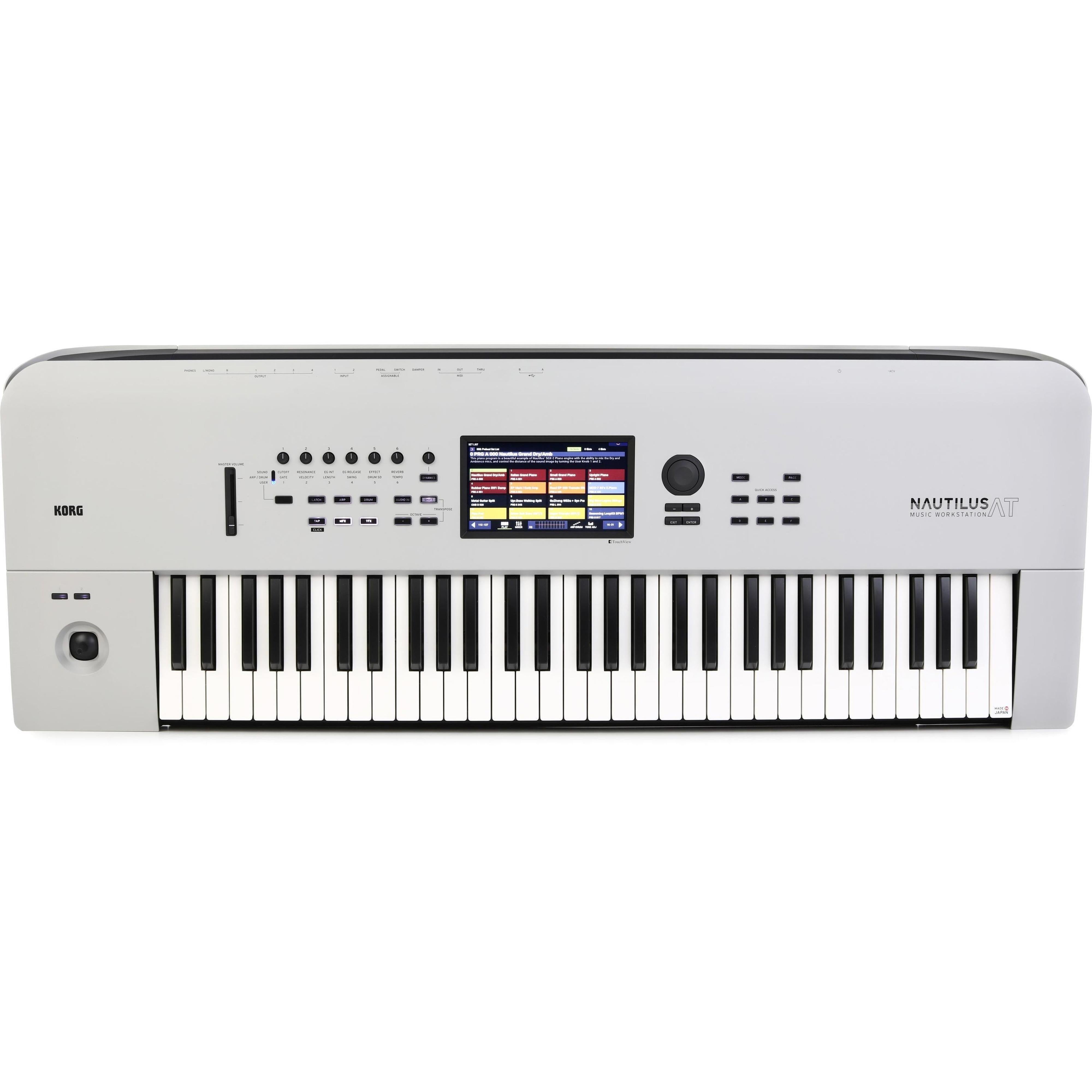 Đàn Synthesizer Workstation Korg Nautilus 61AT 61-Phím w/Aftertouch-Mai Nguyên Music