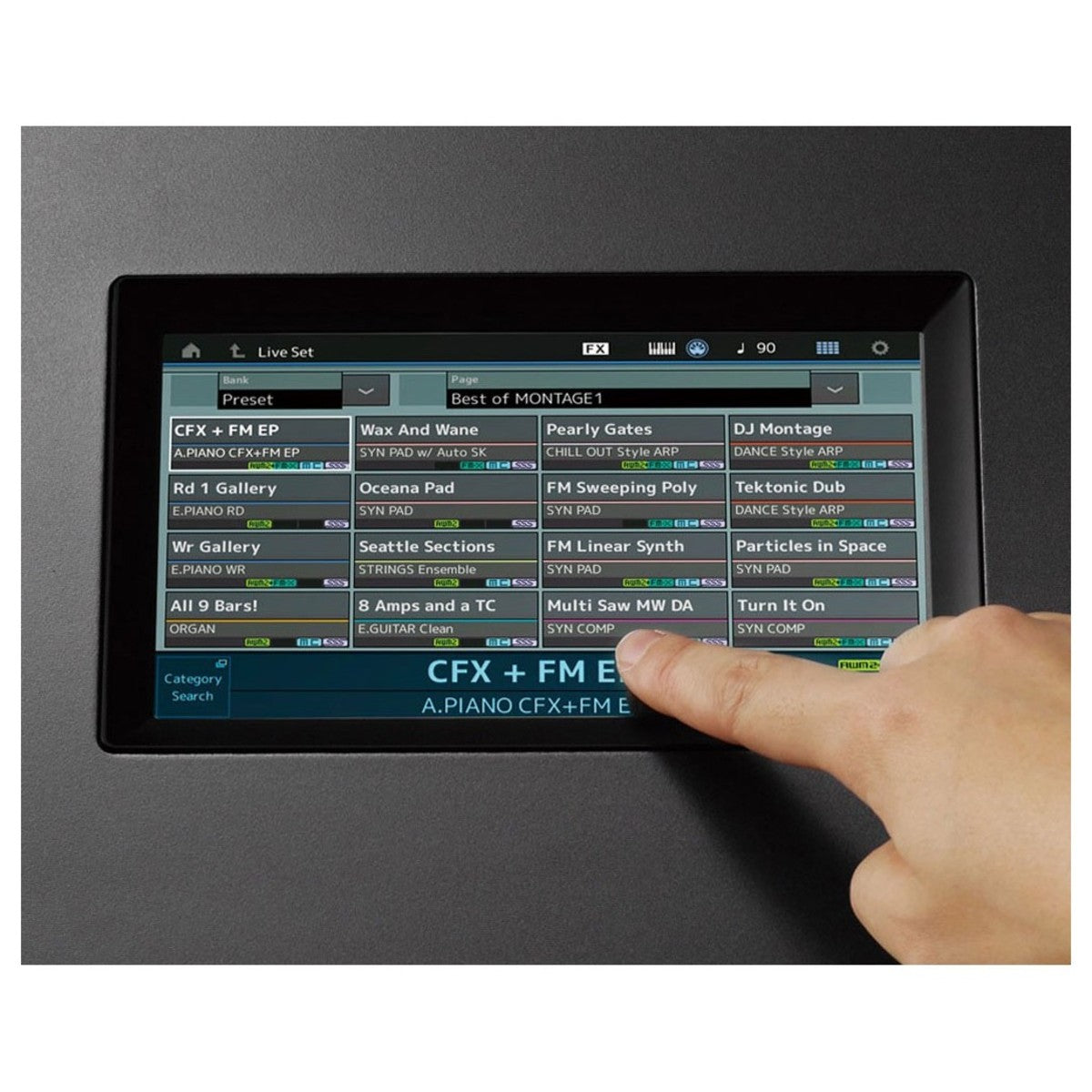 Synthesizer Yamaha MONTAGE 7 76-Key-Mai Nguyên Music