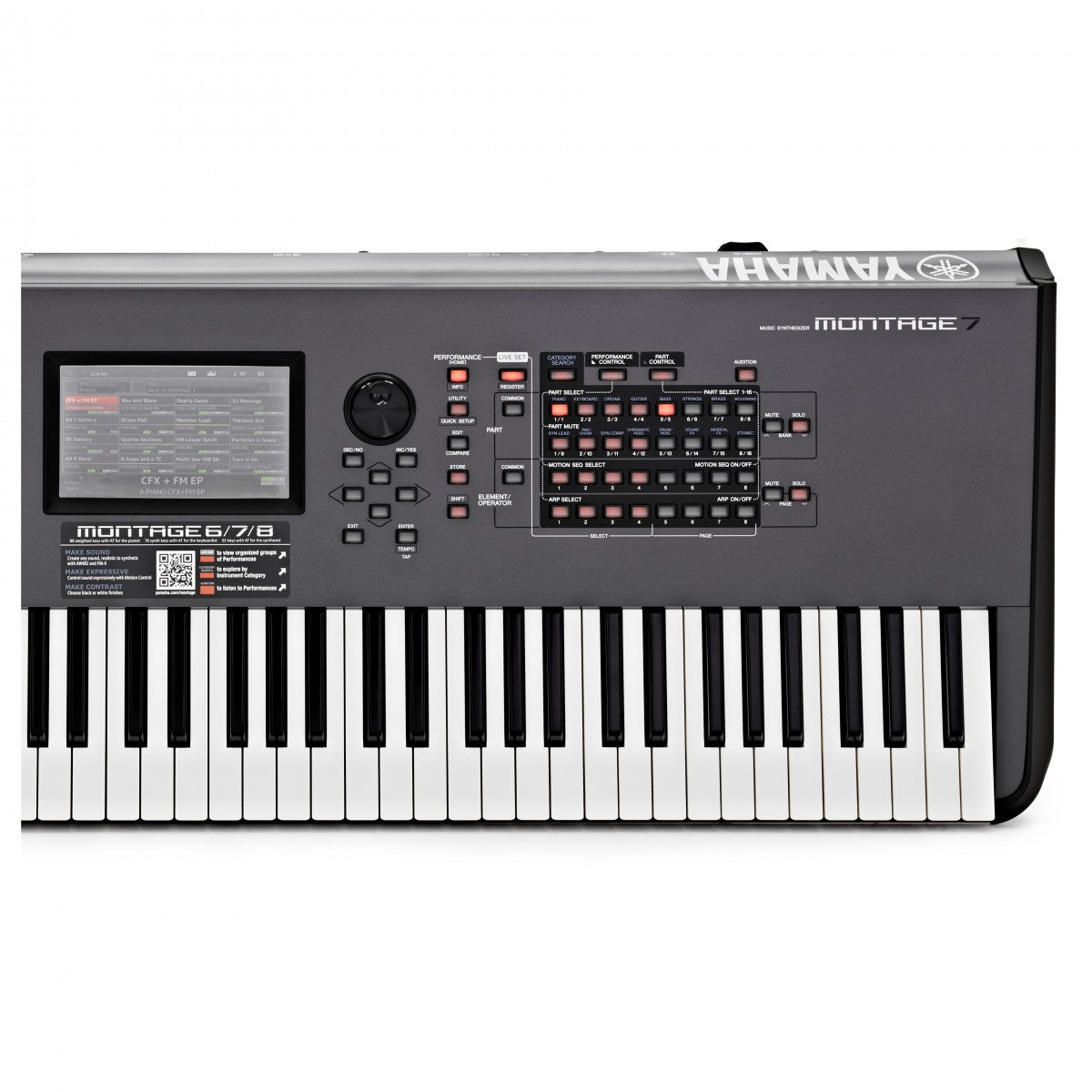 Synthesizer Yamaha MONTAGE 7 76-Key-Mai Nguyên Music