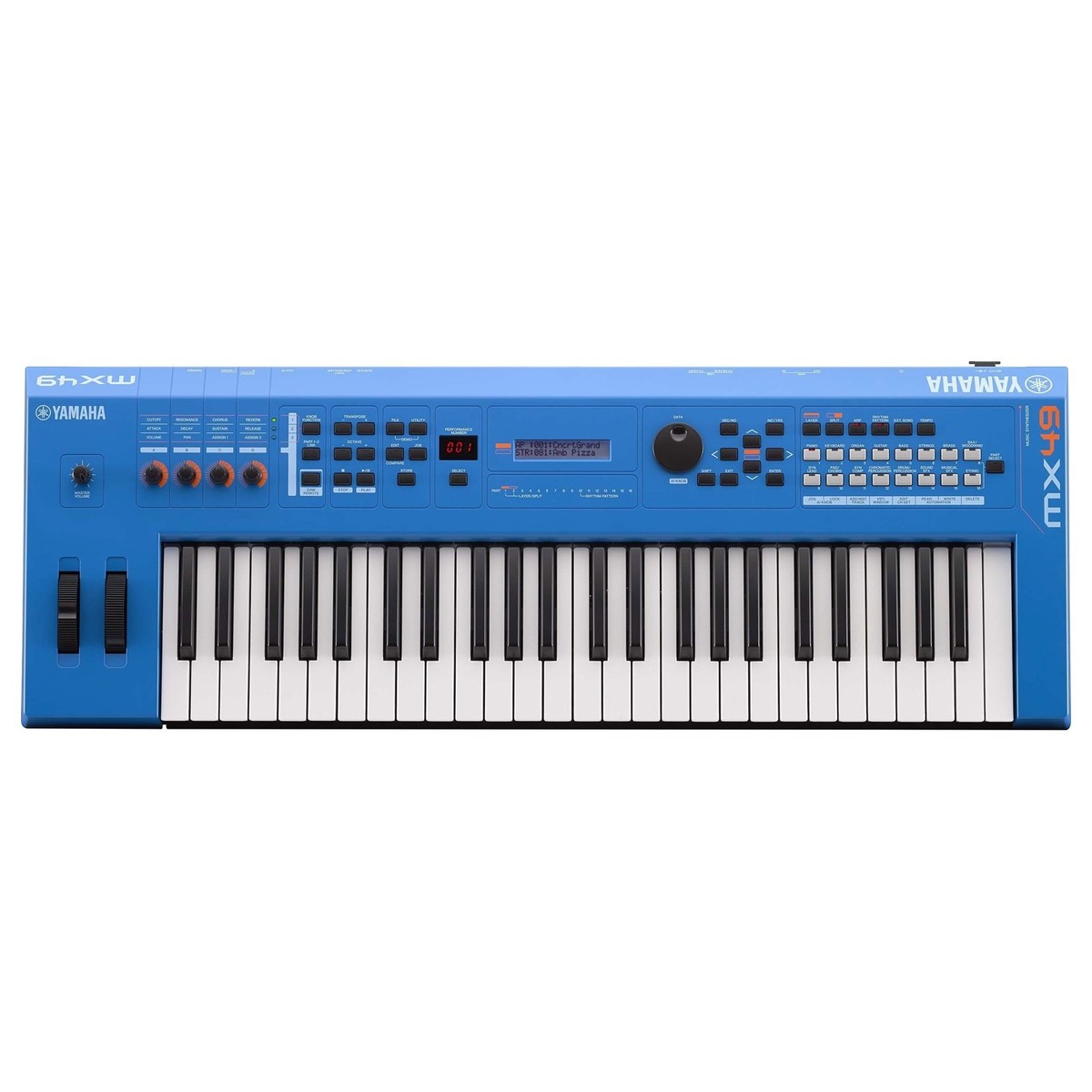 Synthesizer/Controller Yamaha MX49 49-Key, Blue-Mai Nguyên Music
