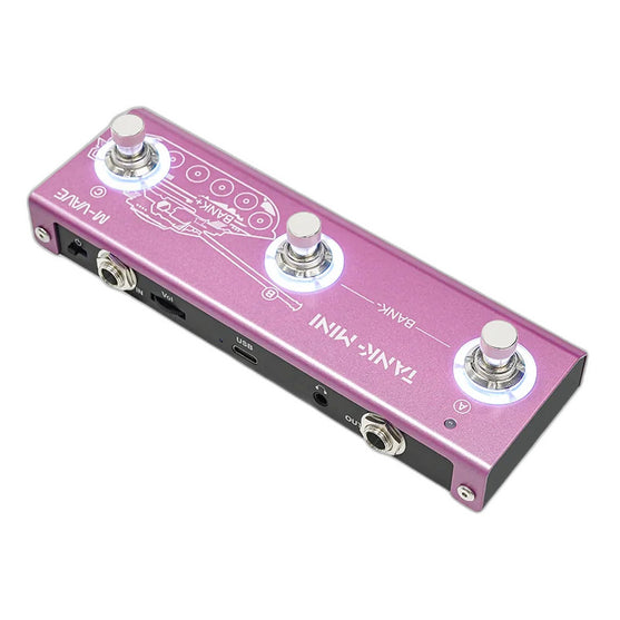 Pedal Guitar Multi Effects M-Vave Tank Mini