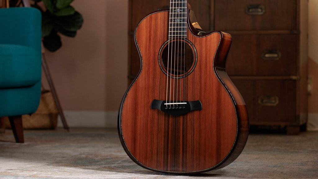 Đàn Guitar Acoustic Taylor 914ce Builder's Edition, Kona Edgeburst