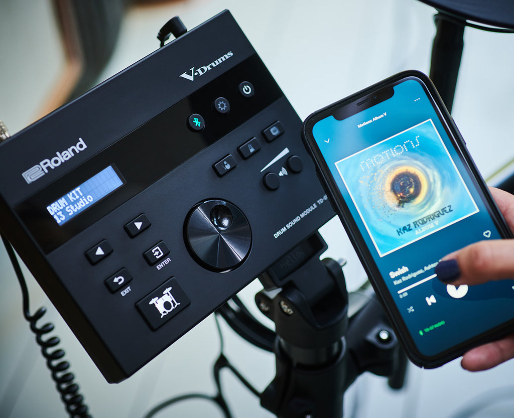 Kết nối Bluetooth một cách dễ dàng trên Roland TD-07DMK