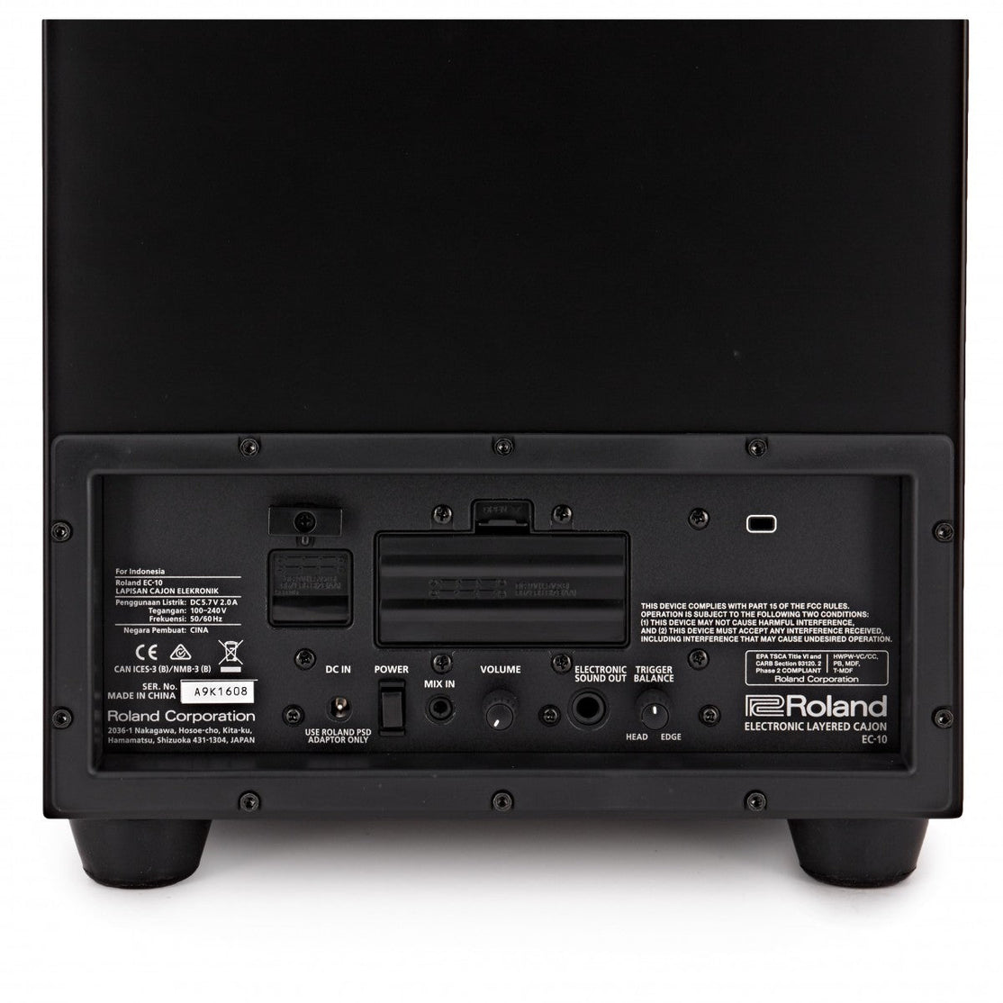 Trống Cajon Điện Tử Roland EC10-Mai Nguyên Music