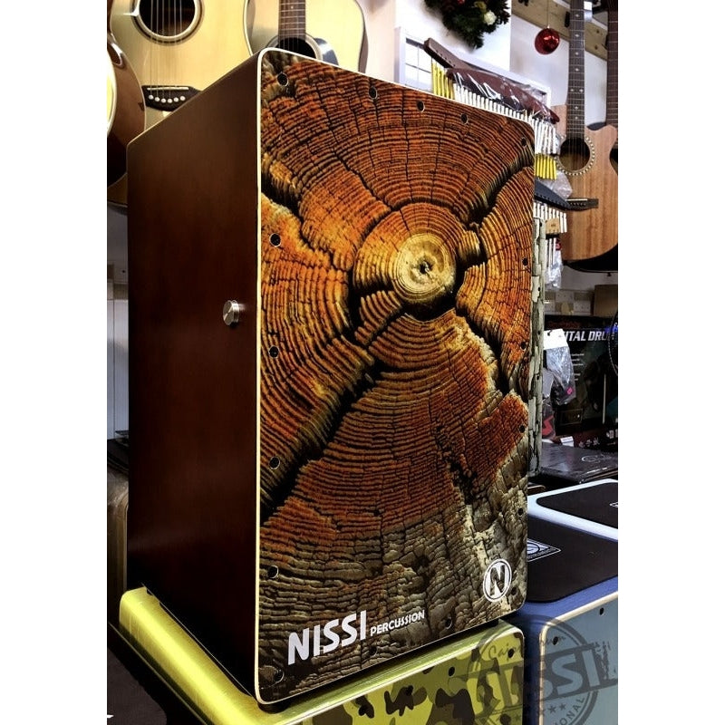 Trống Cajon Nissi CJPLW-127P-Mai Nguyên Music