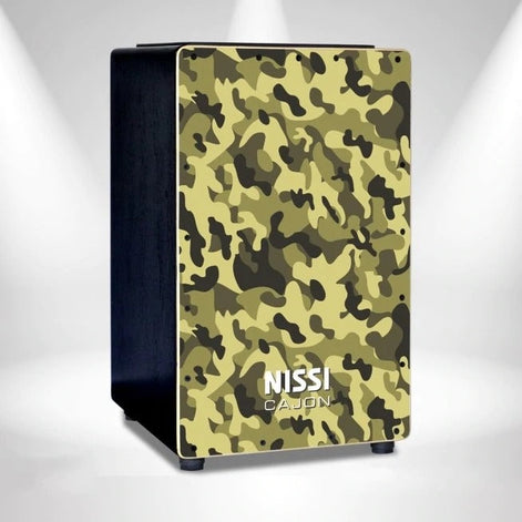 Trống Cajon Nissi CJPLW-712P Camo-Mai Nguyên Music