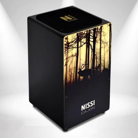 Trống Cajon Nissi CJPLW-712P Động Vật-Mai Nguyên Music