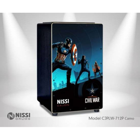 Trống Cajon Nissi CJPLW-712P-Mai Nguyên Music