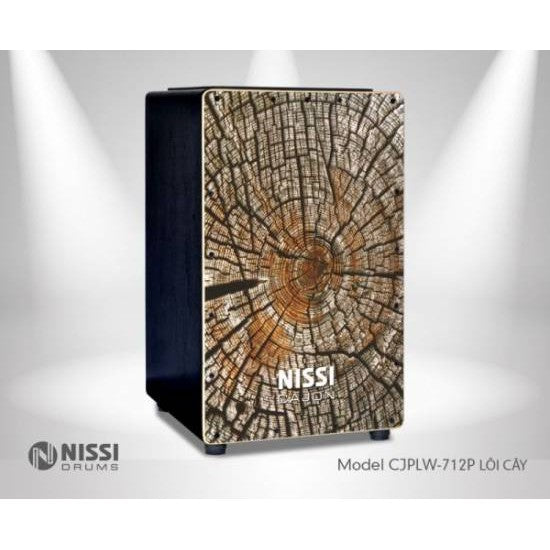 Trống Cajon Nissi CJPLW-712P-Mai Nguyên Music