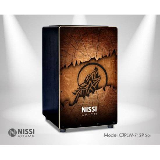 Trống Cajon Nissi CJPLW-712P-Mai Nguyên Music