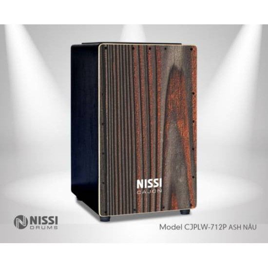 Trống Cajon Nissi CJPLW-712P-Mai Nguyên Music