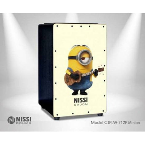 Trống Cajon Nissi CJPLW-712P Minion-Mai Nguyên Music