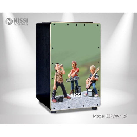 Trống Cajon Nissi CJPLW-712P UV-Mai Nguyên Music