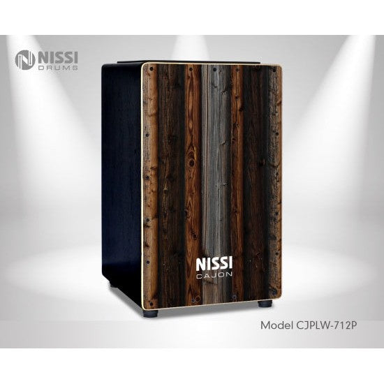 Trống Cajon Nissi CJPLW-712P UV-Mai Nguyên Music