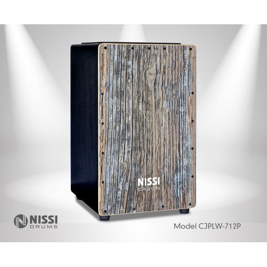 Trống Cajon Nissi CJPLW-712P UV-Mai Nguyên Music