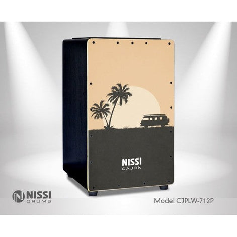 Trống Cajon Nissi CJPLW-712P UV-Mai Nguyên Music