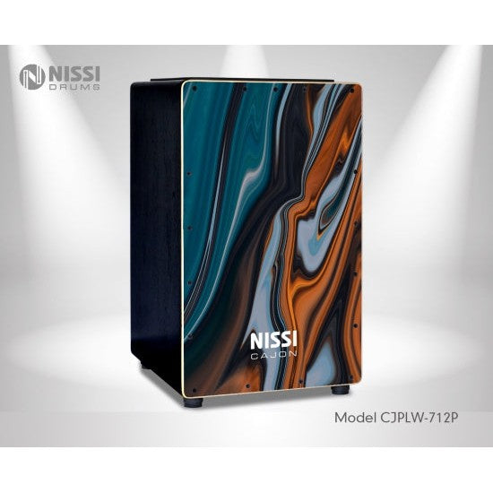 Trống Cajon Nissi CJPLW-712P UV-Mai Nguyên Music